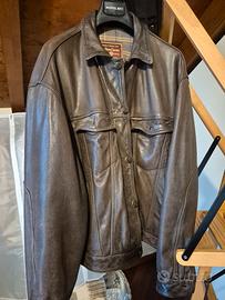 Giubbotto in pelle Marlboro