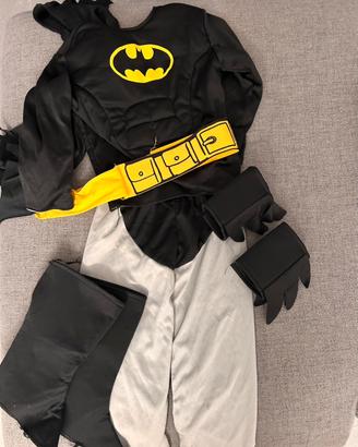 Batman - completo travestimento 3/4/5 anni