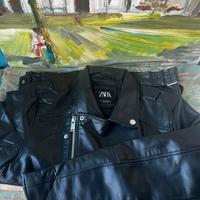 Giacca pelle Zara