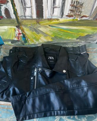 Giacca pelle Zara