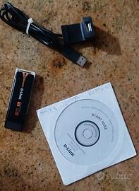 Chiavetta USB Wireless WI-FI, D-LINK