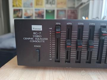 Sansui RG 7. Equalizzatore 