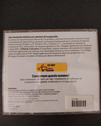 visual basic prof, visual c++ 4 cd