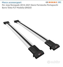 Barre portatutto auto Renegade