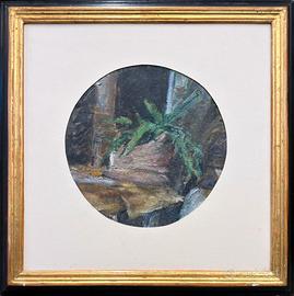 Enzo Faraoni pittore quadro olio su tela Natura