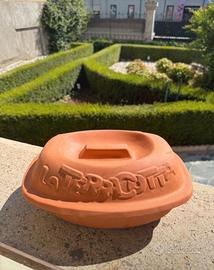 Teglia rostiera in terracotta