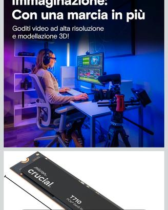 Crucial T710 SSD 1TB PCIe