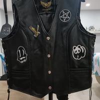 Smanicati in pelle originale londinesi da moto