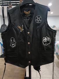 Smanicati in pelle originale londinesi da moto