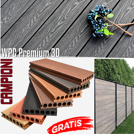 Listoni wpc pavimento doghe effetto legno colori