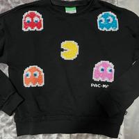 Maglia nera con stampe Benetton 