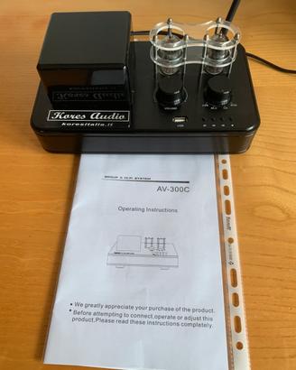 Amplificatore Ibrido Valvolare Kores Audio AV-300C