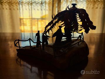 Presepe Etnico Equo Solidale Legno e Chiodi