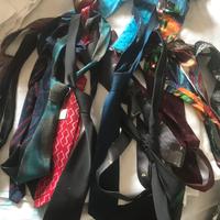 Cravatte vintage lotto come da foto