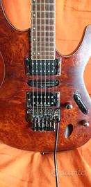 Ibanez S770 PB-CNF Charcoal Brown Flat
