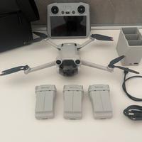 Dji mini 3 pro +RC control+comboFly more