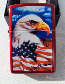 ZIPPO ORIGINALE NUOVO MAZZI 24082 FREEDOM WATCH