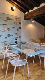 Mansarda ristrutturata via borgo de greci