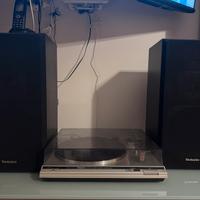 Impianto stereo e giradischi Technics