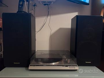 Impianto stereo e giradischi Technics
