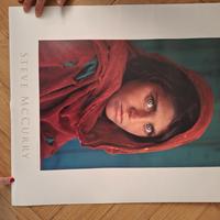 poster ragazza afghana steve mccurry