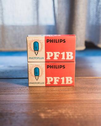 Flash PF1B Vintage Philips Photoflux 2 Scatole