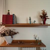 Mensole in noce Former