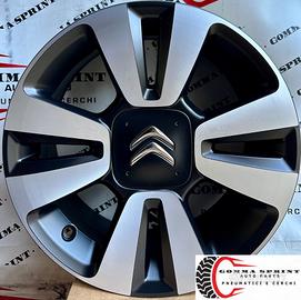 4 CERCHI IN LEGA ORIGINALI RAGGIO 16 CITROEN C3 C4