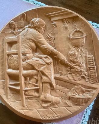 Babbini Azelio   “Cottura delle crescentine”