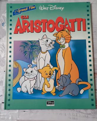 Libro Walt Disney Gli Aristogatti 1992 perfetto