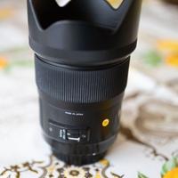 SIGMA 35 MM F1.4 DG ART Attacco Canon