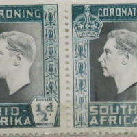 1937 francobolli COLONIE INGLESI SOUTH AFRICA