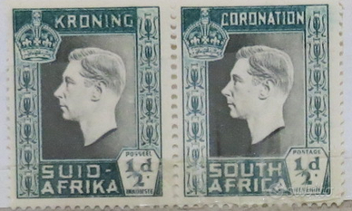 1937 francobolli COLONIE INGLESI SOUTH AFRICA