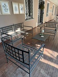 Set salotto da giardino Unopiù