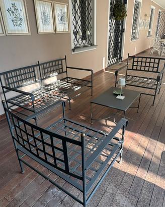 Set salotto da giardino Unopiù