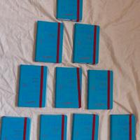 Quadernino SMALL, (5 pz.) cm. 9x14, pagine bianche