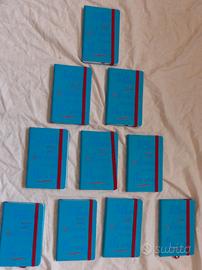 Quadernino SMALL, (5 pz.) cm. 9x14, pagine bianche
