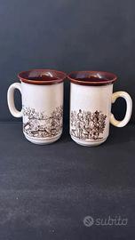 Set 2 tazze Churchill England – caccia alla volpe