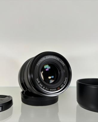 Fujifilm Fujinon XF50mmF2 R WR made in JAPAN