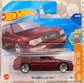 Modellino Hotwheels Audi 94 Avant RS2