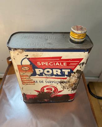 Latta Olio Esso Speciale Sport Originale