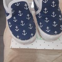 scarpe mocassino da culla 