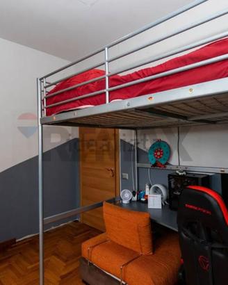 Letto a soppalco 2 posti Ikea TROMSÖ