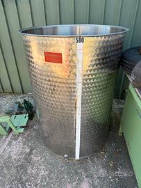 botte inox 500lt