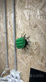 Pugno Hulk da muro effetto 3D