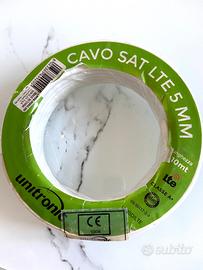 Cavo antenna 5 mm per 10 metri