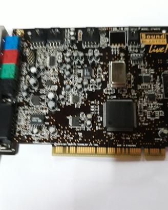 Scheda audio CREATIVE SOUND BLASTER LIVE