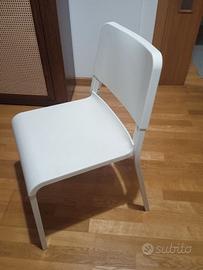Sedie Bianche Usate - Modello Teodores IKEA