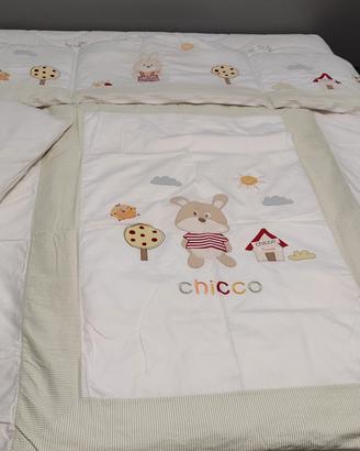 Corredo Chicco per lettino bambini.