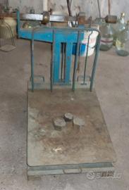 PESA BASSA CUNA PORTATA QUINTALI 3